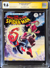 Load image into Gallery viewer, The Spectacular Spider-Man #2 CGC 9.6 SS White Signed Stan Lee 1968 Marvel Comics