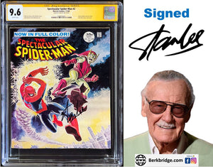The Spectacular Spider-Man #2 CGC 9.6 SS White Signed Stan Lee 1968 Marvel Comics