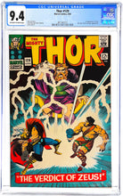 Load image into Gallery viewer, Thor #129 CGC 9.4 NM 1966 Marvel Comics 1st Appearance of Ares (Rare No 9.8 Exists)