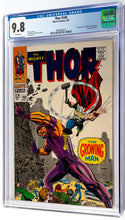 Load image into Gallery viewer, Thor #140 CGC 9.8 White Pages 1967 Marvel Comics 1st App Growing Man