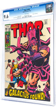 Load image into Gallery viewer, Thor #168 CGC 9.6 White Pages 1969 Marvel Comics Origin Galactus (1 of 12)