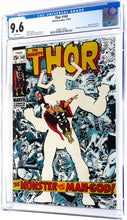 Load image into Gallery viewer, Thor #169 CGC 9.6 White 1969 Marvel Comics Origin Galactus