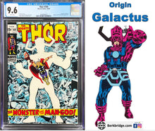 Load image into Gallery viewer, Thor #169 CGC 9.6 White 1969 Marvel Comics Origin Galactus