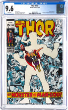 Load image into Gallery viewer, Thor #169 CGC 9.6 White 1969 Marvel Comics Origin Galactus