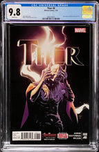 Load image into Gallery viewer, Thor #8 CGC 9.8 White 2015 Marvel Comics Jane Revealed as Thor