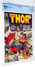 Load image into Gallery viewer, Thor #137 CBCS 9.6 White Pages 1967 Marvel Comics 1st Appearance ULIK