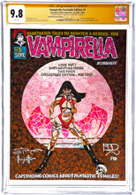 Load image into Gallery viewer, Vampirella Facsimile #1 CGC 9.8 SS Frazetta DiMasi Signed Shattered Edition 2023 Dynamite (1 of 2)
