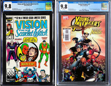 Load image into Gallery viewer, Vision and the Scarlet Witch #12 CGC 9.8 WP 1986 Marvel Comics + Young Avengers #12 (1st Appearance Set)