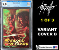 WARLORD OF MARS #18 CGC 9.8 WHITE PAGES 🔥 PARRILLO VARIANT