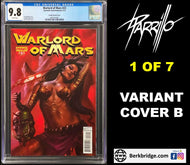 WARLORD OF MARS #23 CGC 9.8 WHITE PAGES 🔥 PARRILLO VARIANT