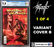 WARLORD OF MARS #24 CGC 9.8 WHITE PAGES 🔥 PARRILLO VARIANT