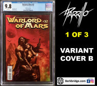WARLORD OF MARS #32 CGC 9.8 WHITE PAGES 🔥 PARRILLO VARIANT