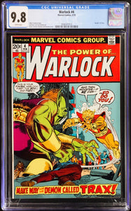 Warlock #4 CGC 9.8 White Pages 1973 Marvel Comics Victor Von Doom Cameo (1 of 12)