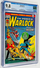 Load image into Gallery viewer, Warlock #5 CGC 9.8 White Pages 1973 Marvel Comics 1st Appearance Victor Von Doom