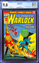 Load image into Gallery viewer, Warlock #5 CGC 9.8 White Pages 1973 Marvel Comics 1st Appearance Victor Von Doom