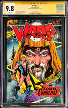 Load image into Gallery viewer, Warp #1 CGC 9.8 SS 1983 First Comics Signed Frank Brunner (New Case)