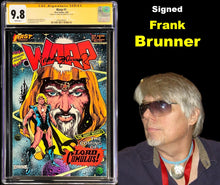 Load image into Gallery viewer, Warp #1 CGC 9.8 SS 1983 First Comics Signed Frank Brunner (New Case)