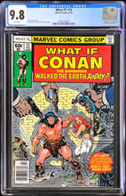 Load image into Gallery viewer, What If #13 CGC 9.8 White Pages 1979 Marvel Comics Conan the Barbarian 1st App Earth 79213