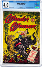 Load image into Gallery viewer, Wonder Woman #9 CGC 4.0 (1944 DC Comics) Golden Age 1st Appearance Giganta