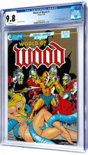 Load image into Gallery viewer, World of Wood #1 + #2 CGC 9.8 WP Dave Stevens Cover 1986 Eclipse Comics Lot (2)