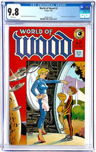 Load image into Gallery viewer, World of Wood #1 + #2 CGC 9.8 WP Dave Stevens Cover 1986 Eclipse Comics Lot (2)