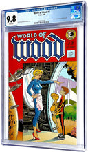 Load image into Gallery viewer, World of Wood #1 + #2 CGC 9.8 WP Dave Stevens Cover 1986 Eclipse Comics Lot (2)