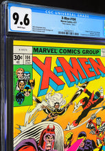 Load image into Gallery viewer, X-MEN #104 CGC 9.6 WHITE PAGES 💎 MARK JEWELERS INSERT