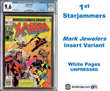 Load image into Gallery viewer, X-MEN #104 CGC 9.6 WHITE PAGES 💎 MARK JEWELERS INSERT