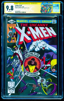 X-MEN #139 CGC 9.8 SS WHITE PAGES 💎 SIGNED & SKETCH TERRY AUSTIN