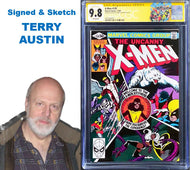 X-MEN #139 CGC 9.8 SS WHITE PAGES 💎 SIGNED & SKETCHED TERRY AUSTIN