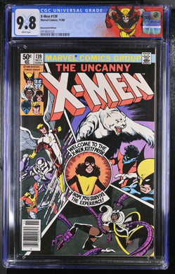 X-MEN #139 CGC 9.8 WHITE PAGES 💎 NEWSSTAND EDITION