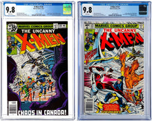 Load image into Gallery viewer, X-Men #120 #121 CGC 9.8 White Pages 1979 Marvel Comics 1st Appearance Alpha Flight (Set 2)