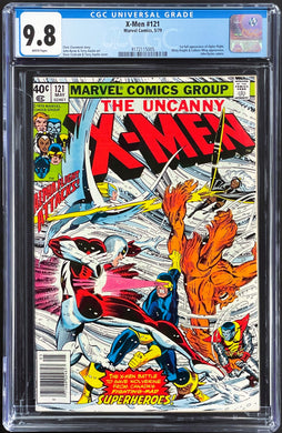 X-Men #121 CGC 9.8 White 1st Full Appearance Alpha Flight 1979 Marvel Comics