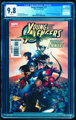 YOUNG AVENGERS #12 CGC 9.8 WHITE PAGES 💎 1st SPEED & HAWKEYE (KATE BISHOP)