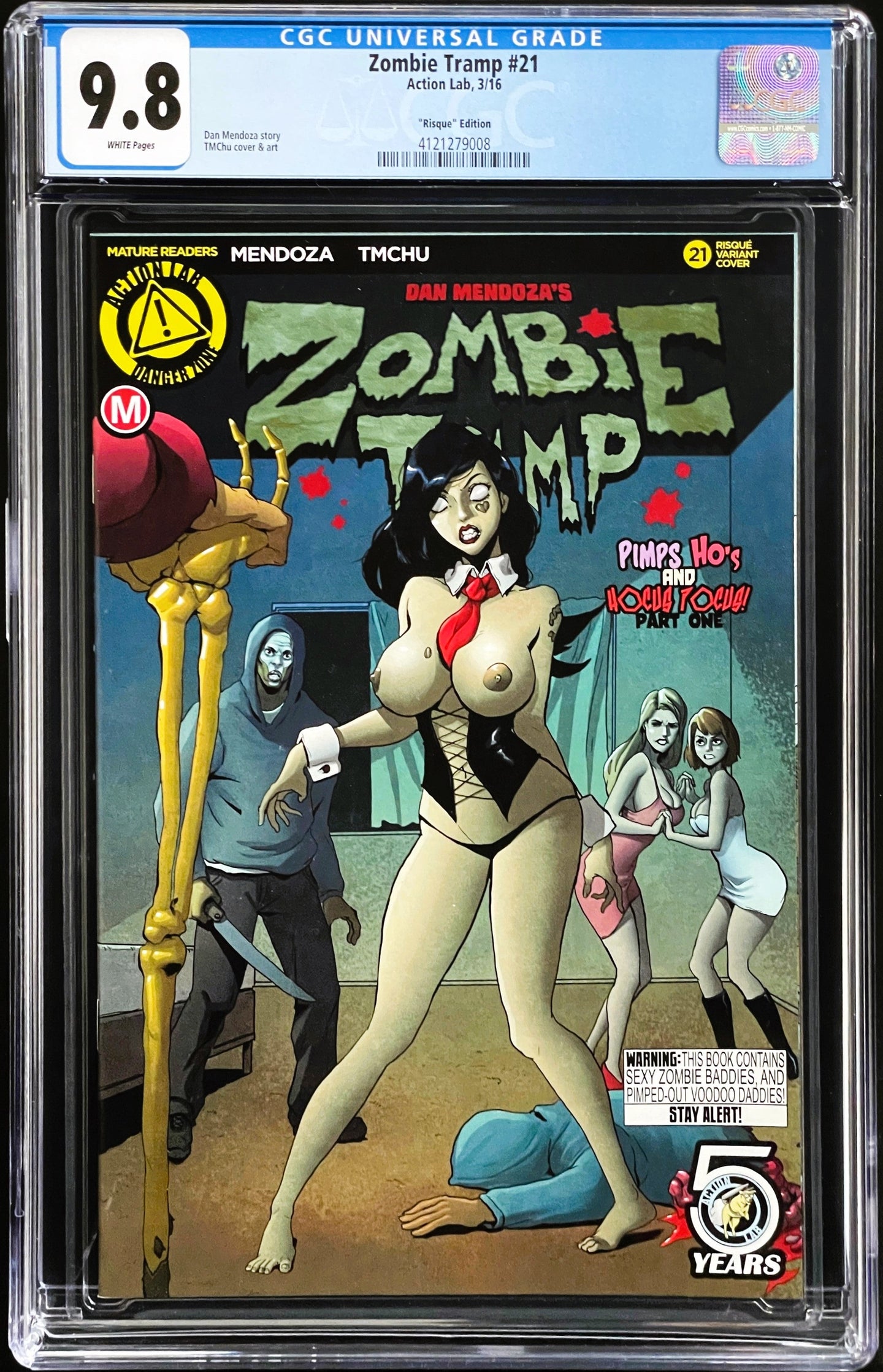 ZOMBIE TRAMP #21 CGC 9.8 