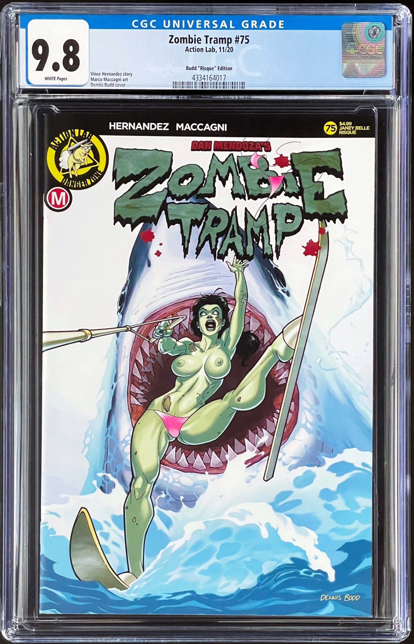 Zombie Tramp #75 CGC 9.8 
