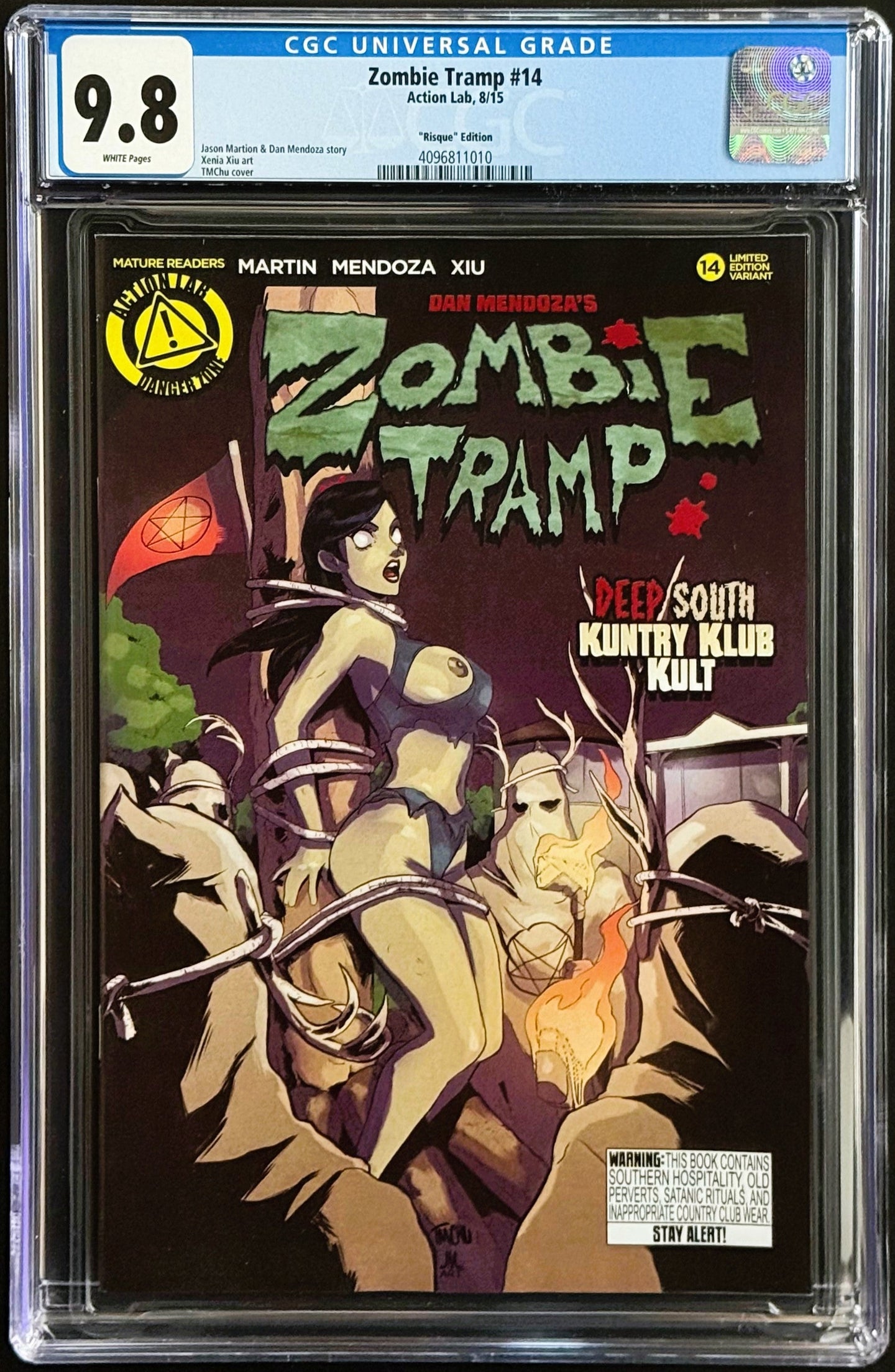 Zombie Tramp #14 CGC 9.8 