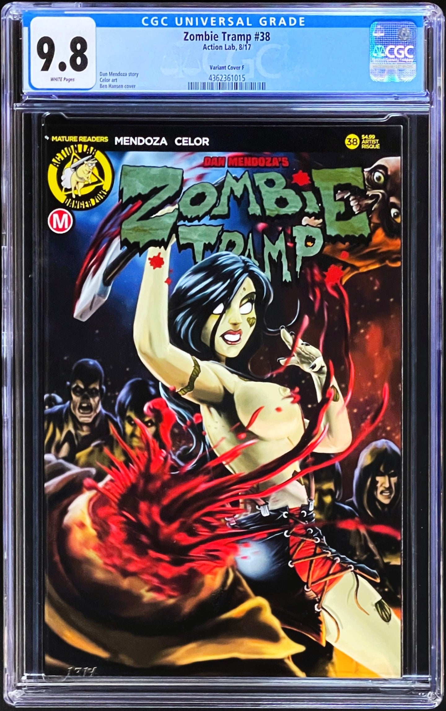 Zombie Tramp #38 CGC 9.8 