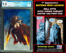 Load image into Gallery viewer, DARK NIGHTS METAL #2 CGC 9.8 DELL OTTO CONVENTION 🔥 1st BATMAN WHO LAUGHS