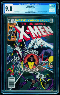 X-MEN #139 CGC 9.8 NEWSSTAND WHITE PAGES 💎 1st HEATHER HUDSON & 1st SPRITE